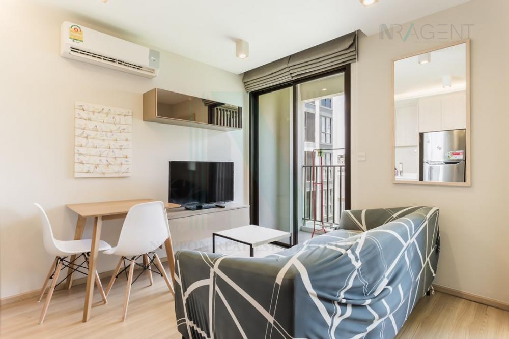 รูป 🎉 ให้เช่าคอนโด มาเอสโตร 12 อาคาร 1 ชั้น 4 1 ห้องนอน ขนาด 27 ตรม ใกล้ Central World - รูปที่ 1/8