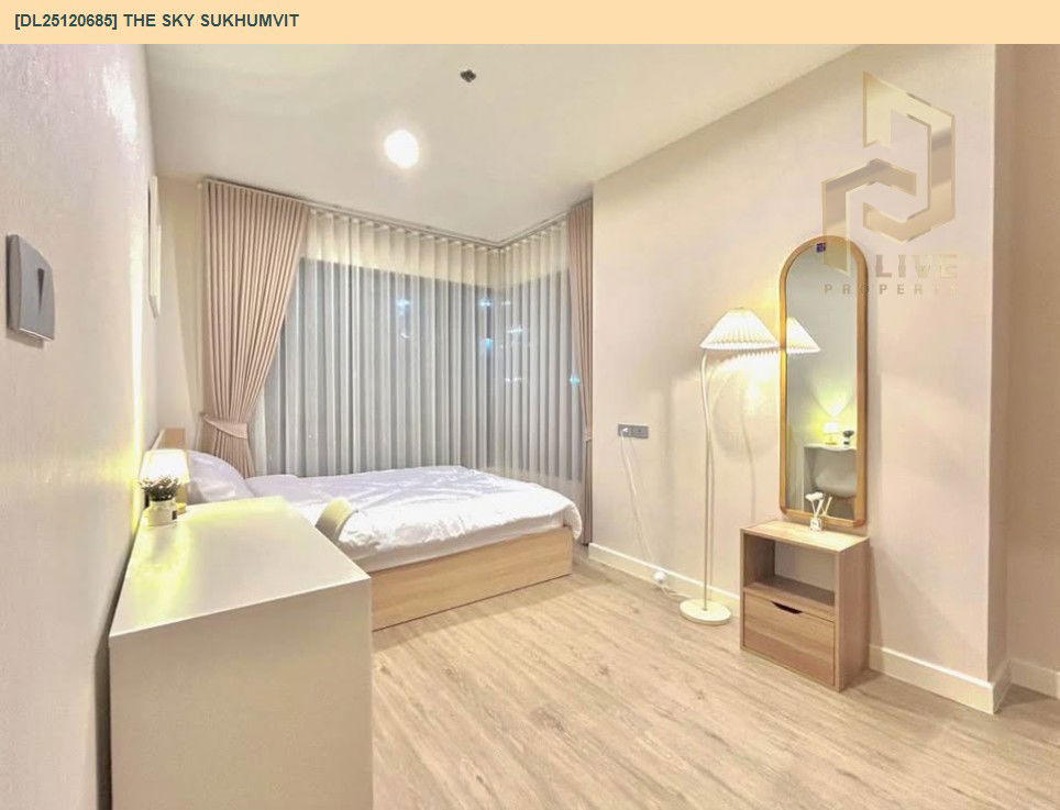 รูป DL25120685 ให้เช่าคอนโด เดอะ สกาย สุขุมวิท (The Sky Sukhumvit) ใกล้ BTS อุดมสุข พร้อมเข้าอยู่ โทรด่วน 0842740999 LineID @523dslwi - รูปที่ 2/10