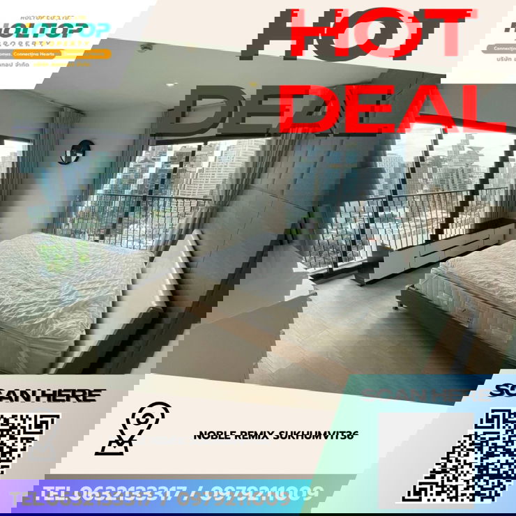 รูป #Z3732💥 201268 🔥ให้เช่าคอนโด Noble Remix Sukhumvit36 - รูปที่ 1/10