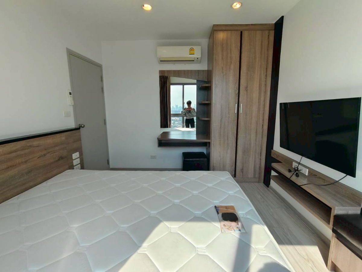 รูป ให้เช่า Ideo mobi bangsue 2 ห้องนอน 1 ห้องน้ำ เฟอร์นิเจอร์ครบ ใกล้ MRT เตาปูน เดินทางสะดวก สนใจแอดไลน์ @best_condo - รูปที่ 7/12