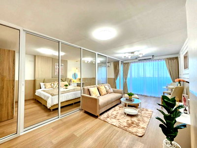 ขายคอนโด : มีห้องเดียวในตึก ห้องใหญ่มาก รีโนเวทใหม่แล้ว รับประกันคุ้มชัวร์