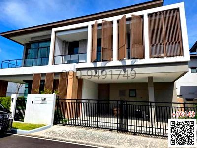 เช่าบ้านเดี่ยว เซ็นทรัล พลาซ่า บางนา : เช่า บ้านเดี่ยว 2 ชั้น Bangkok Boulevard Bangna KM.5  พร้อมเข้าอยู่