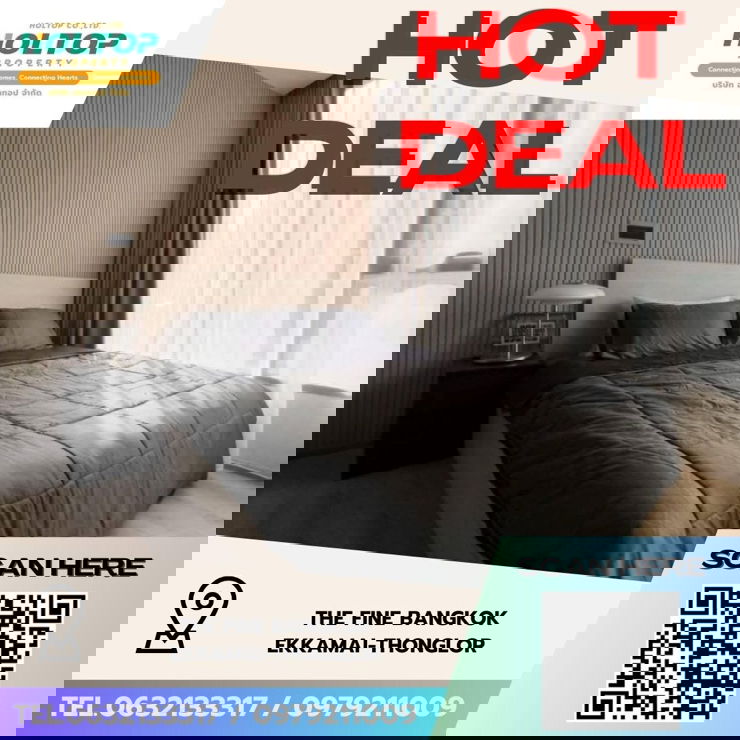 picture #Z3725💥 201268 🔥Condo for Rent: The Fine Bangkok Ekkamai-Thonglor - 1/8