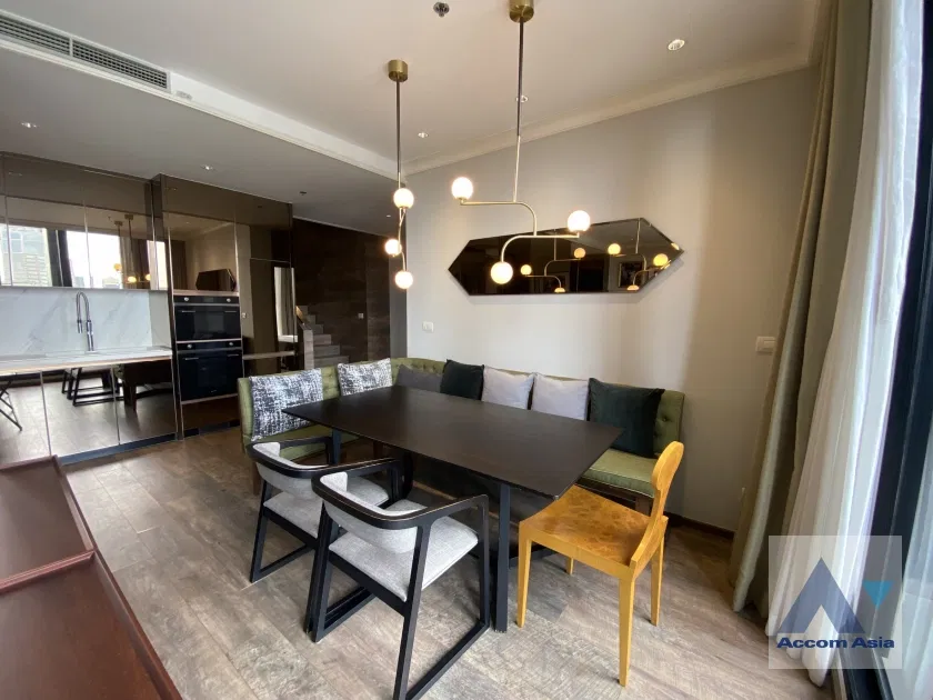 รูป 🔼🔽 AccomA 📩 Penthouse,Fully Furnished,Duplex Condo 3 BR Condominium @Noble Ploenchit (AA25140) - รูปที่ 6/20