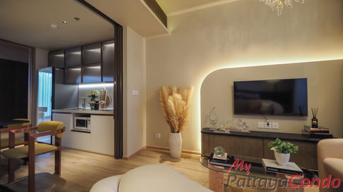 🛏️ 1 ห้องนอน - 🛁 1 ห้องน้ำ - 🏙️ Sea View - 🌏 ชื่อชาวต่างชาติ - 🏢 Arom Jomtien Pattaya - รหัส: AROJ09