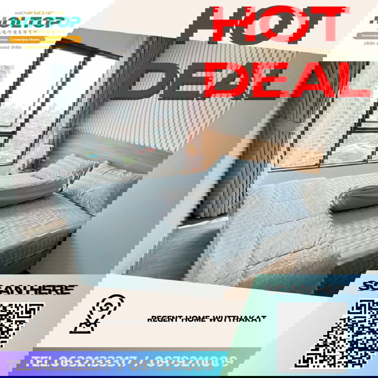 รูป #Z3742💥 201268 🔥ให้เช่าคอนโด Regent Home Wutthakat - รูปที่ 1/9