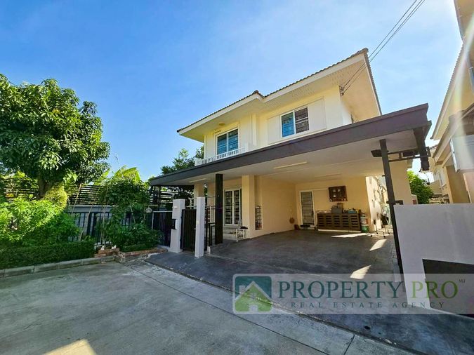 4-bed house for sale, 200 sqm, 55.5 sq wah, Krongthong Tropical Chaloem Phrakiat Rama 9