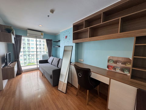 🔥🔥ให้เช่าคอนโด ลุมพินี พาร์ค พระราม9-รัชดา ห้องสวย เฟอร์บิ้วอินท์ทั้งห้อง โทร 064-294-2224