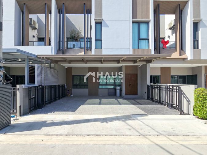 4-bed townhouse for sale, 230 sqm, 37.2 sq wah, Baan Klang Muang The Edition Pinklao - Boromarajonani 2
