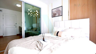 Condos for sale Don Mueang New Market : 🚩 For Sell Condo DEN VIBHAVADI Building B, Floor 6,1 bed room, Room size 27 sqm