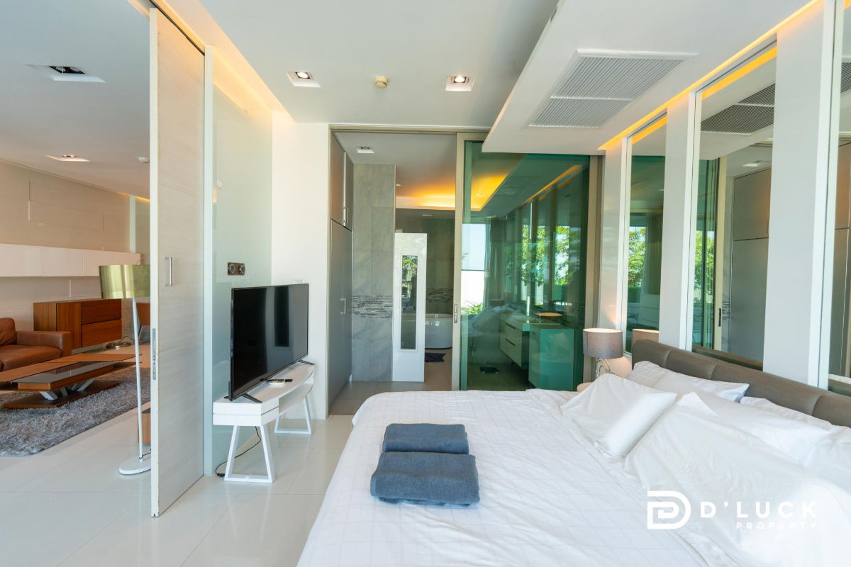 รูป เดอะ แซงชัวรี วงศ์อมาตย์ คอนโดหรูพัทยาติดทะเล ให้เช่า 2 ห้องนอน พื้นที่ใช้สอยกว้างขวาง ห้องติดสระ พร้อมลิฟต์ส่วนตัว - รูปที่ 16/50