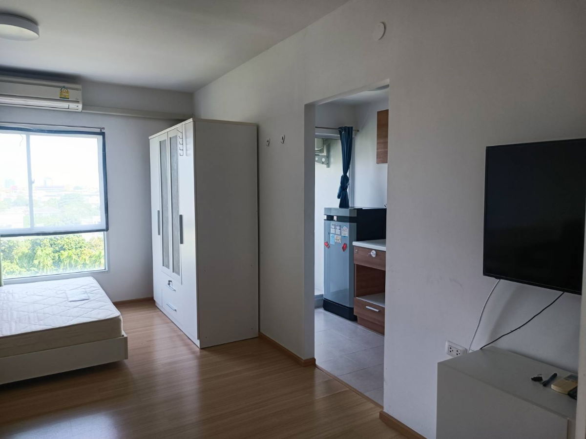 รูป เพียง 7,500 บาท UNIO จรัญ3 (28 ตรม) ตึก D ชั้น 8 วิวโล่ง มีเฟอร์ เครื่องใช้ไฟฟ้าบางส่วน ใกล้ MRT ท่าพระ - รูปที่ 3/12