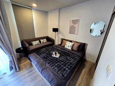 Condos for rent MRT Huai Khwang : Studio 13,500 THB | Quintara Mhy Gen Ratchada–Huai Khwang Near MRT Huai Khwang