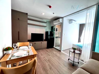 คอนโดให้เช่า : 🔺 ให้เช่าคอนโด รีเจ้นท์ โฮม บางนา อาคาร D ชั้น 11 1 ห้องนอน ขนาด 28 ตรม ใกล้ BTS บางนา