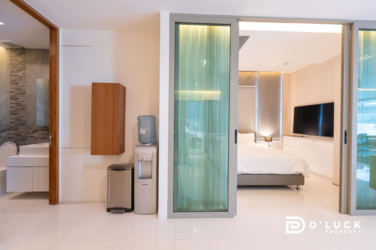 รูป เดอะ แซงชัวรี วงศ์อมาตย์ คอนโดหรูพัทยาติดทะเล ให้เช่า 2 ห้องนอน พื้นที่ใช้สอยกว้างขวาง ห้องติดสระ พร้อมลิฟต์ส่วนตัว - รูปที่ 10/50