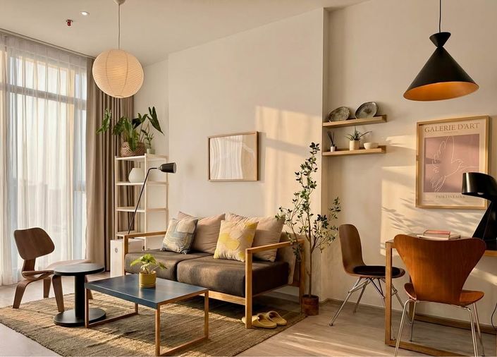 RS4287 ให้เช่า Cozy Modern Living Rhythm Ekkamai Estate ใกล้ BTS เอกมัย