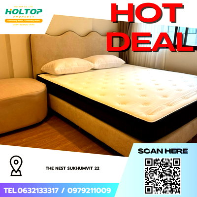 คอนโดให้เช่า : #Z3749💥 211268 🔥ให้เช่าคอนโด The Nest Sukhumvit 22