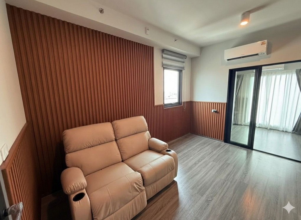 รูป IDEO รามคำแหง–ลำสาลี ให้เช่า วิวสวย ทำเลดี   ขนาด 42 ตร.ม. 2 ห้องนอน | ชั้น 12 | วิวหน้าโครงการ - รูปที่ 8/14