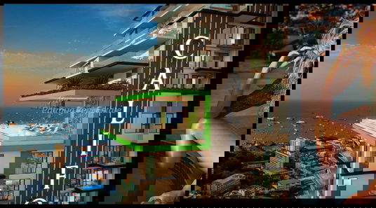 🛏️ Studio - 🛁 1 ห้องน้ำ - 🏙️ Sea View - 🇹🇭 ชื่อไทย - 🏢 The Riviera California Pattaya - รหัส: CFN03