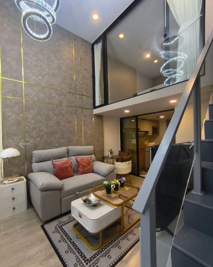 picture 📍 Condo For Rent SOHO BANGKOK RATCHADA 🐉 🏮✨ Duplex Condo | 1 Bedroom 1 Bathroom 🧧 - 2/13