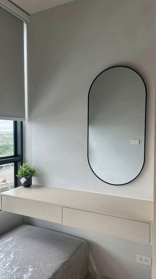 รูป ให้เช่าคอนโดโครงการ Nue Mega Plus Bangna        นิว เมกา พลัส บางนา     คอนโดใหม่ ติดเมกาบางนา Buit-in และ เครื่องใช้ไฟฟ้าใหม่ทั้งห้อง - รูปที่ 5/9