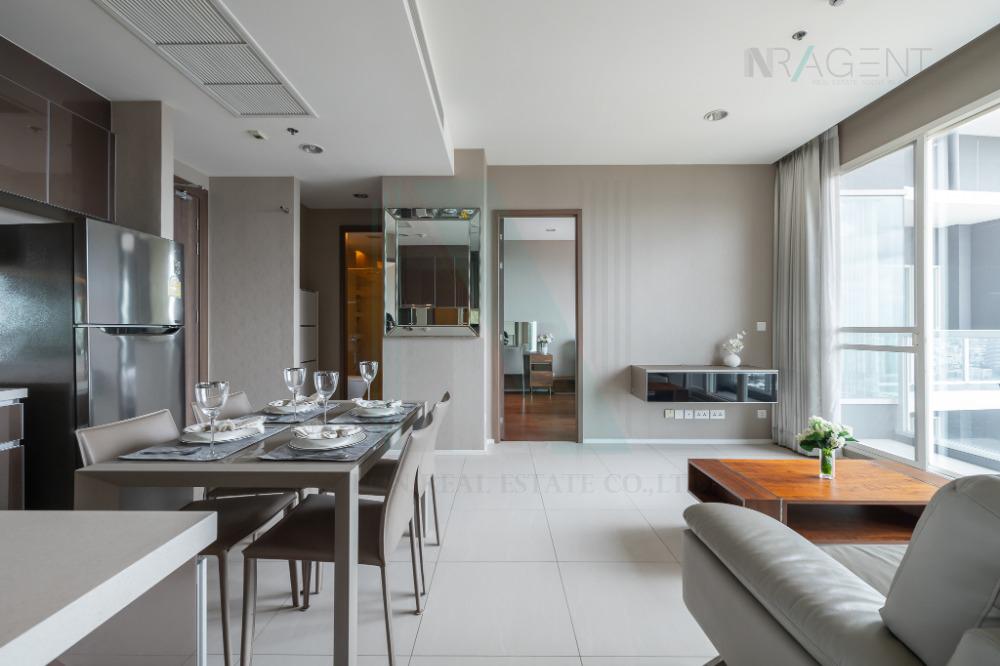 รูป 🚩 ให้เช่าคอนโด แม่น้ำ เรสซิเดนท์ อาคาร 1 ชั้น 39 2 ห้องนอน ขนาด 77 ตรม ใกล้ เอเชียทีค - รูปที่ 1/8