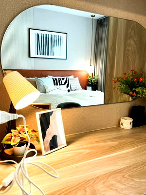 คอนโดให้เช่า : KAVE TU ห้องครัวแยก Type พิเศษ กั้นเป็นสัดส่วน