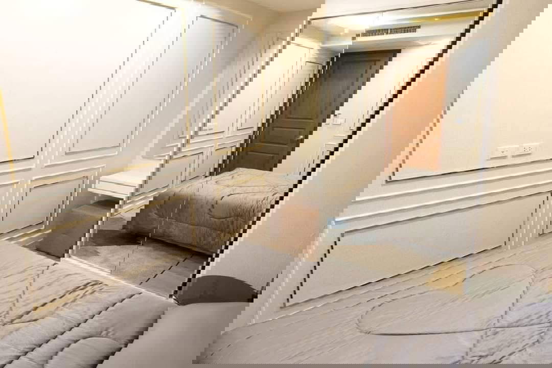 รูป Y149 ให้เช่าคอนโด Amaranta Residence (อมรันทา เรสซิเดนท์) ใกล้ MRT ห้วยขวาง พร้อมเฟอร์และเครื่องใช้ไฟฟ้า ฟรีที่จอด🚗และค่าส่วนกลาง - รูปที่ 4/9