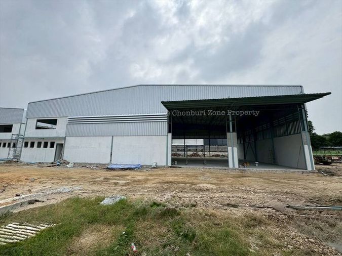 ให้เช่าโกดังสร้างใหม่ มีหลายขนาด พนัสนิคม ชลบุรี