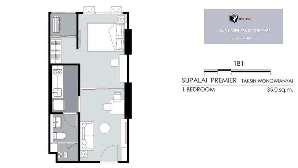 รูป Supalai Premier ตากสิน-วงเวียนใหญ่ ห้อง Rare วิวสระว่ายน้ำแนวยาวที่สวยที่สุด ราคารอบ vvip ถูกที่สุดในตลาด #2025122213557 - รูปที่ 4/5