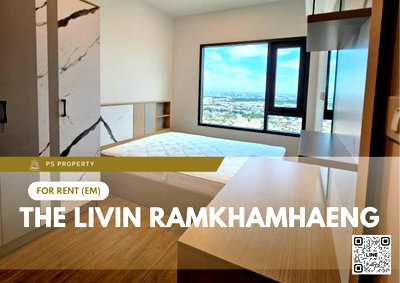 Condos for rent The Paseo Town Ramkhamhaeng  : For Rent ✨ The Livin Ramkhamhaeng ✨ Near MRT Interchange Lam Sali. Fully furnished with appliances.