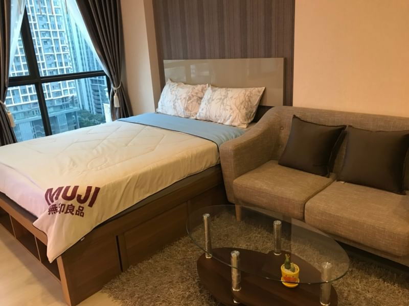 รูป Condo for Rent: Rhythm Asoke 2 Near MRT Rama 9 and MRT Phetchaburi - รูปที่ 1/5