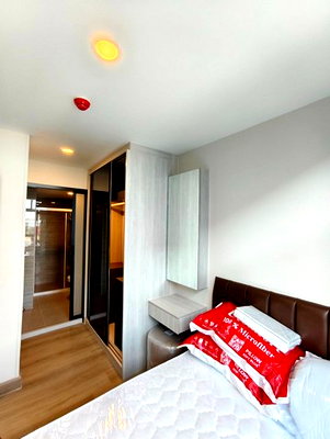 คอนโดให้เช่า : The Indeed Condo Park Amata (ตึกใหม่ C ชั้น 6 วิวสวน + วิวสระน้ำ อบต.)