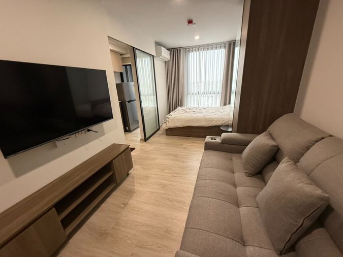 ให้เช่าคอนโด นิว คอร์ คูคต สเตชัน ตึก F 22.8 ตร.ม.เฟอร์ครบ ติดรถไฟฟ้าคูคต (TR1234)