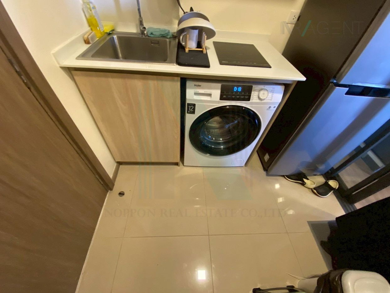 รูป 🔺 ให้เช่าคอนโด เดอะ มูฟ บางนา อาคาร B ชั้น 7 สตูดิโอ ขนาด 23 ตรม ใกล้ อินเด็กซ์ ลิฟวิ่งมอลล์ บางนา - รูปที่ 7/8