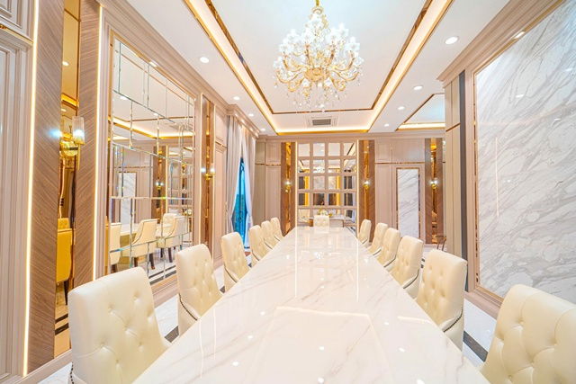 รูป ถ.อักษะ พุทธมณฑลสาย3 14นาที จากเซนทรัลปิ่นเกล้า ขายคฤหาสน์หรู 3ชั้น รวมชั้นใต้ดินจอดรถ super car 20คัน 2ไร่ 70ตรว. เต็มพื้นที่ - รูปที่ 8/8