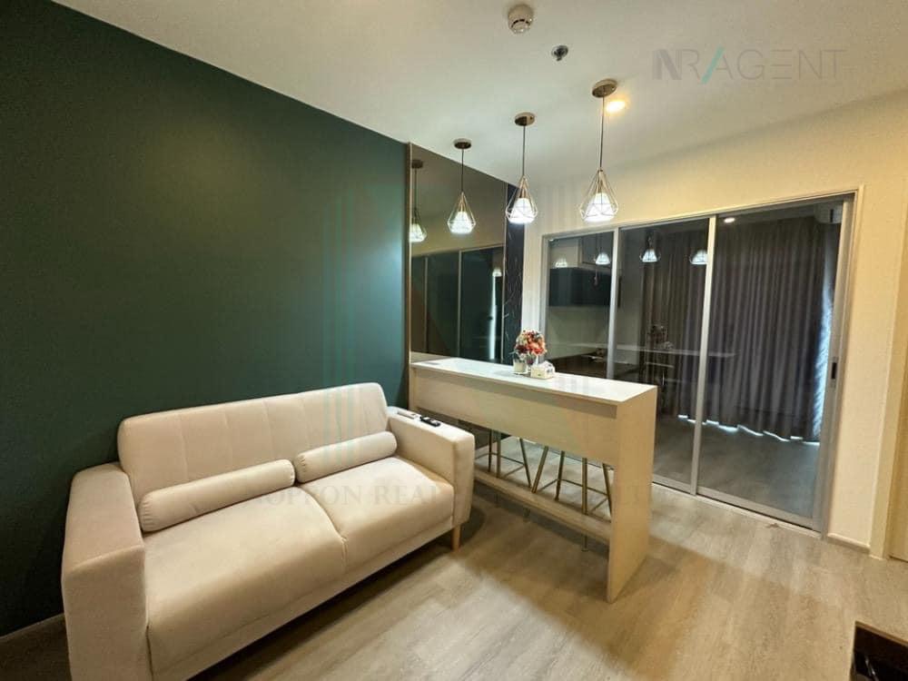 รูป 🚩 ให้เช่าคอนโด เอลลิโอ สาทร-วุฒากาศ อาคาร A ชั้น 19 1 ห้องนอน ขนาด 35.00 ตรม ใกล้ The Quarter วุฒากาศ - รูปที่ 7/8