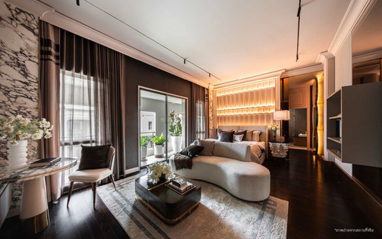 4-bed house for sale, 447 sqm, 94.8 sq wah, Grand Bangkok Boulevard Krungthepkritha