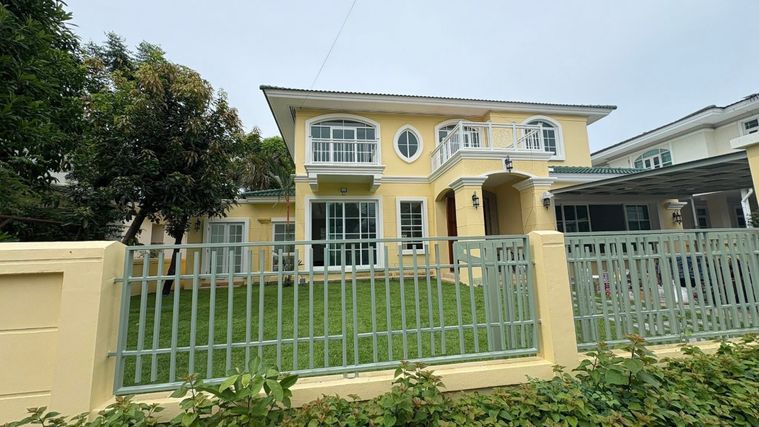 3-bed house for rent, 350 sqm, 100 sq wah, Golden Nakara Onnut 65