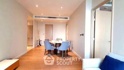 คอนโดให้เช่า : คอนโด 2 ห้องนอน Magnolias Waterfront Residences ชั้น 8 ใกล้ BTS สะพานตากสิน (ID 2496062)