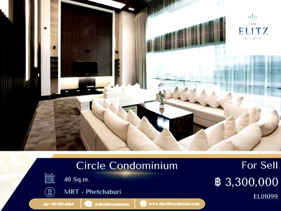 ขายคอนโด : ✨ วิวเมืองพาโนรามา Circle Condominium คอนโดนวัตกรรมใหม่ ห้องกว้าง ฟังก์ชันครบ 💕