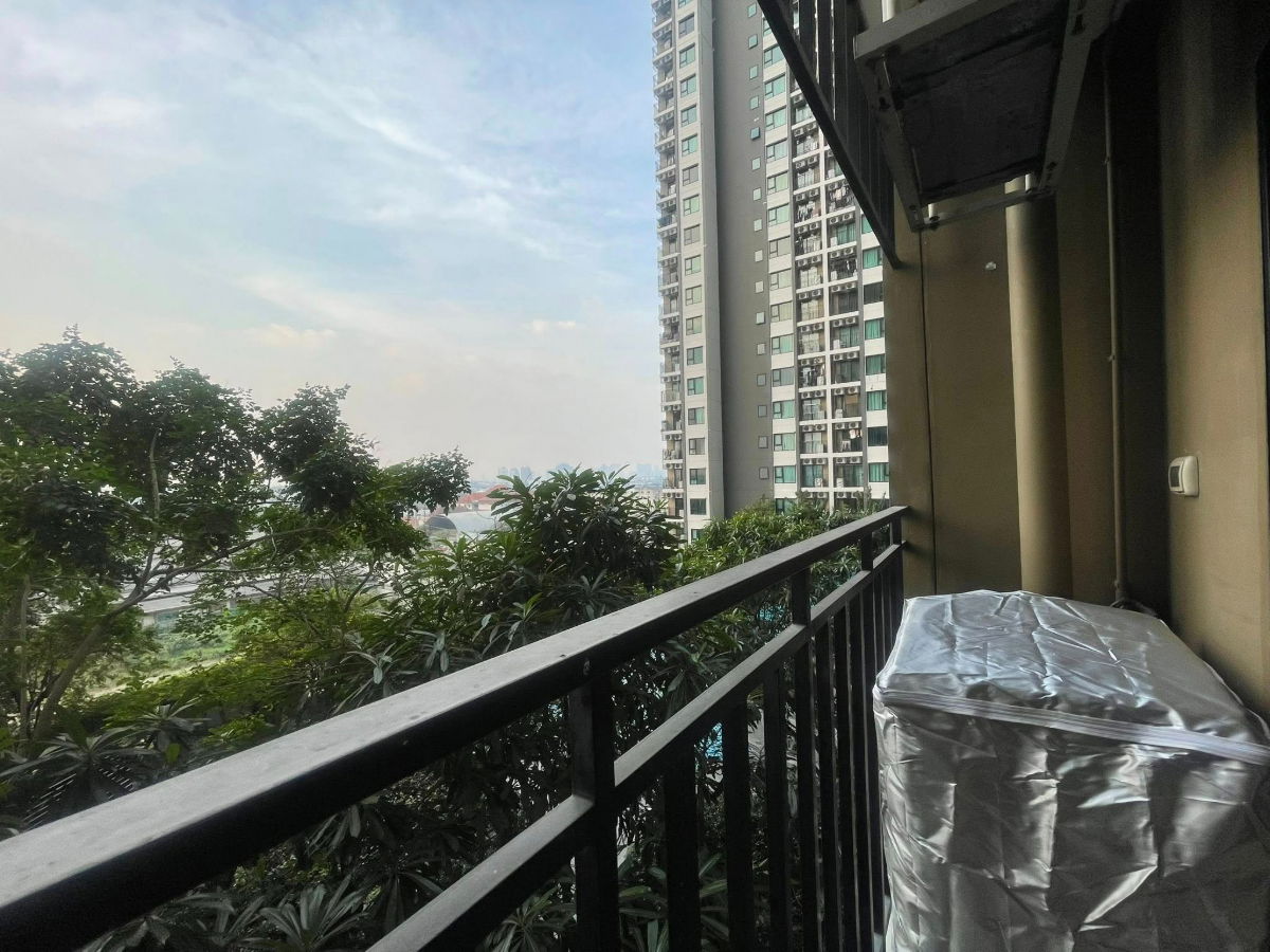 รูป PFD-07712 [ให้เช่า] ราคาพิเศษ! เคนซิงตัน สุขุมวิท-เทพารักษ์ ติด MRT ทิพวัล ชั้น 8  เฟอร์ฯ ครบ เพียง 8,000 บ./เดือน - รูปที่ 5/5