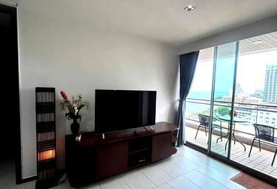 Condos for rent Pattaya Sai 3 Road : ⛵ North shore ⛵ Sea view / 18F / 1bedroom >> THB40,000/month彡