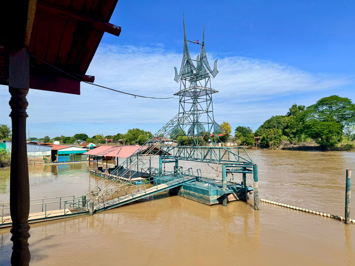 รูป ให้เช่า บ้านทรงไทยริมแม่น้ำเจ้าพระยา อ.เมือง อยุธยา - รูปที่ 76/76