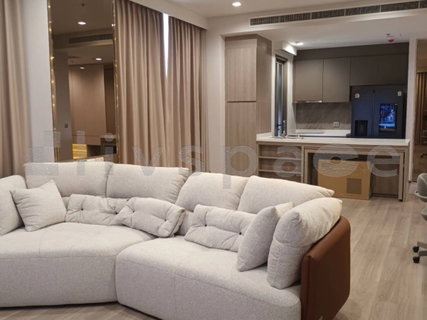 รูปภาพ ▚ LE209ツ For Rent: Rhythm Charoenkrung Pavillion 2 Bed 109 sq.m.! 💎 Ultra-Spacious Luxury Stunning Decor Near International School Only 90,000 THB!
