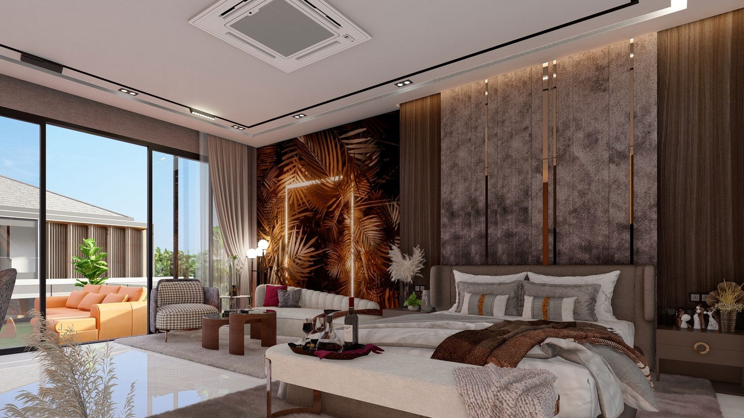 รูป Luxury Pool Villa near Mabprachan Lake, Pattaya - รูปที่ 5/20