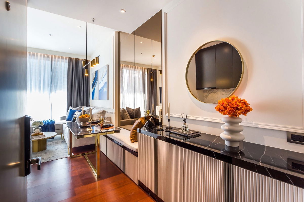 รูป Y151 ให้เช่าคอนโด “KHUN by YOO Inspired by Starck” Sukhumvit 55 (คุณ บาย ยู อิน สไปร์ บาย สตาร์ค)พร้อมเข้าอยู่ คอนโดหรู ใจกลางทองหล่อ ราคาพิเศษ - รูปที่ 18/21