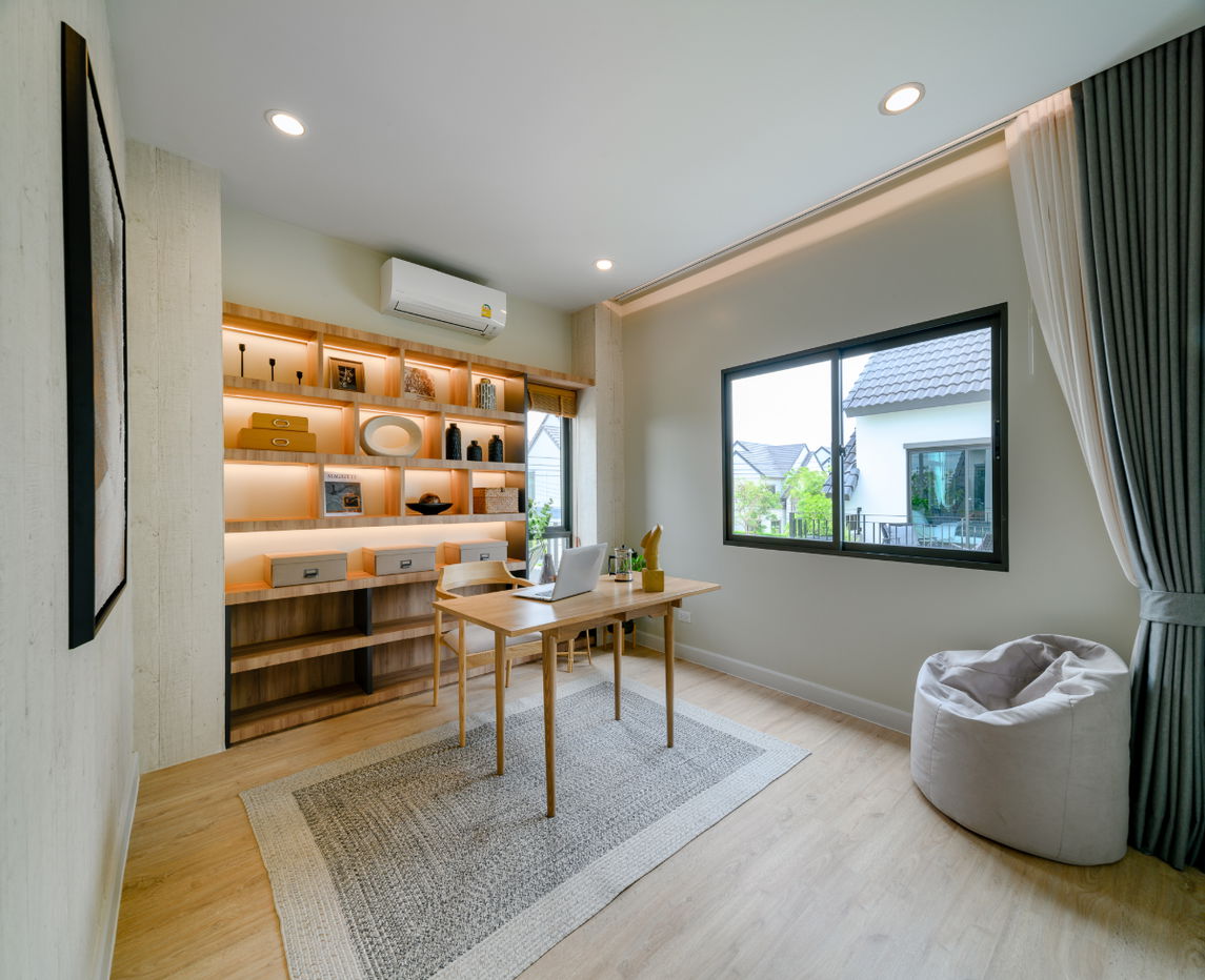 รูป บ้านเดี่ยว สราญสิริ บางนา Saransiri Bangna บ้านซีรีส์ใหม่ วิวทะเลสาบ - รูปที่ 13/18