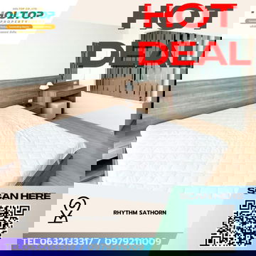 #Z3798💥 221268 🔥 Condo for Rent: RHYTHM Sathorn