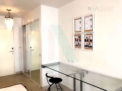 Condos for rent Central Plaza Grand Rama 9 : 🚩 For Rent Condo I - HOUSE LAGUNA GARDEN RCA Building A, Floor 8,Studio, Room size 28 sqm